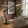 VELLUMR™ LumaReach Pro LED Desk Lamp**