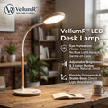 VELLUMR™ HaloFlex Eye-Care LED Desk Lamp