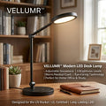 VELLUMR™ HaloFlex Eye-Care LED Desk Lamp